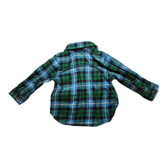Carter's Toddler Flannel Shirt 18M - Picture 3 of 3